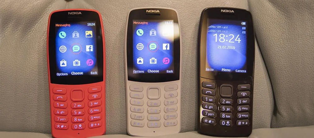 صفحه نمایش گوشی نوکیا مدل Nokia 210 در 3 رنگ