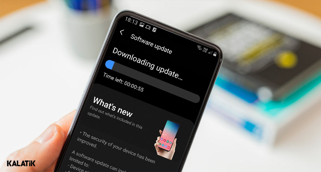 به روز رسانی سیستم عامل گوشی سامسونگ برای رفع هنگ کردن آن